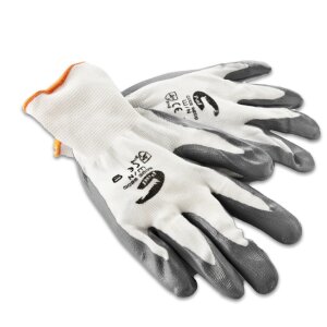 Arlows Nitrile-Work gloves, Grey – 1 pair