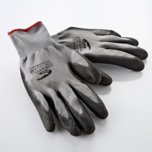 Arlows PU-Work gloves, Grey – 1 pair