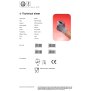 Arlows PU-Work gloves, Grey – 1 pair