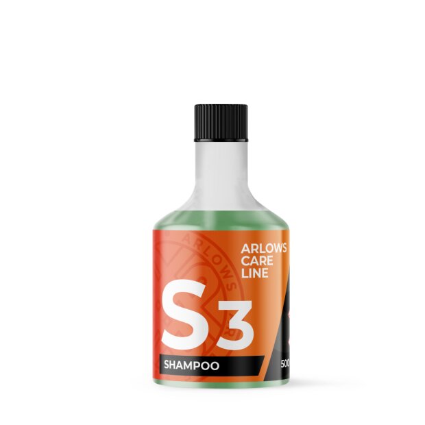 Arlows Care Line S3 Premium-Shampoo Passionsfrucht – 500 ml Konzentrat