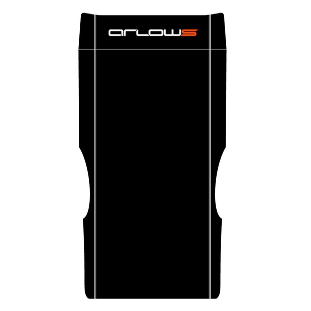 Arlows S Sitzbezug für Aluminium Camping Klappstuhl (schwarz)