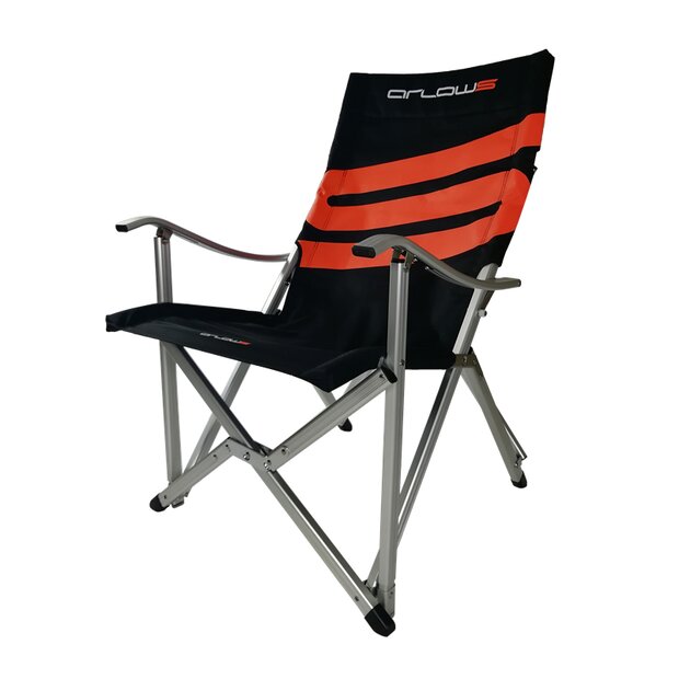 Arlows S Sitzbezug für Aluminium Camping Klappstuhl (schwarz)